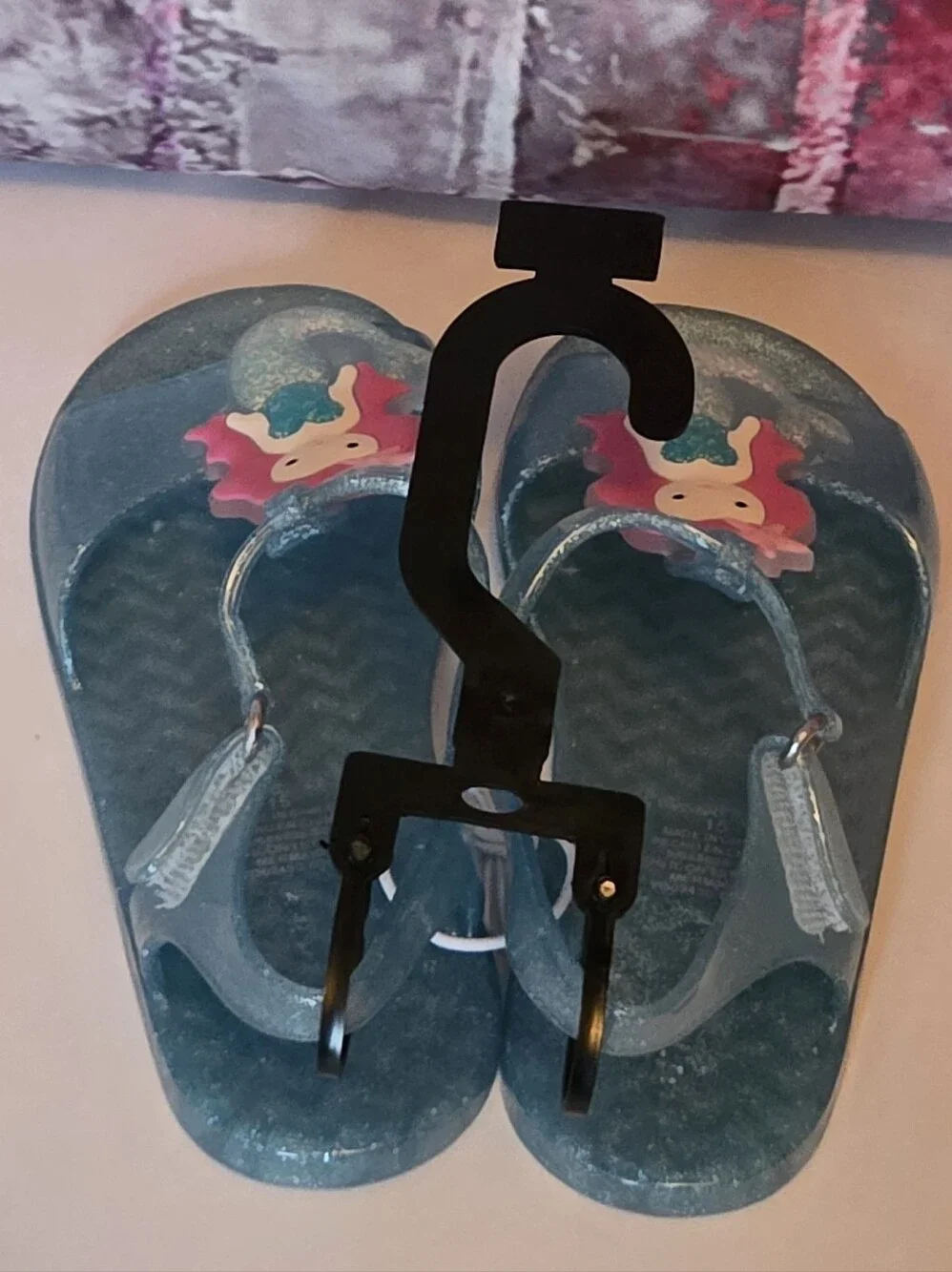 Sparkle Mermaid Jelly Sandals NWT